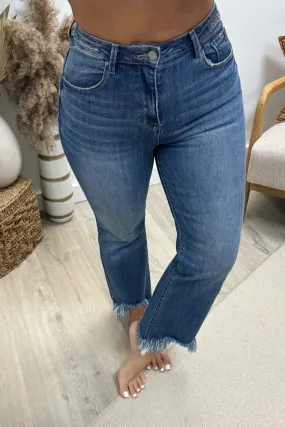 Adelaide Cropped Bootcut Jeans