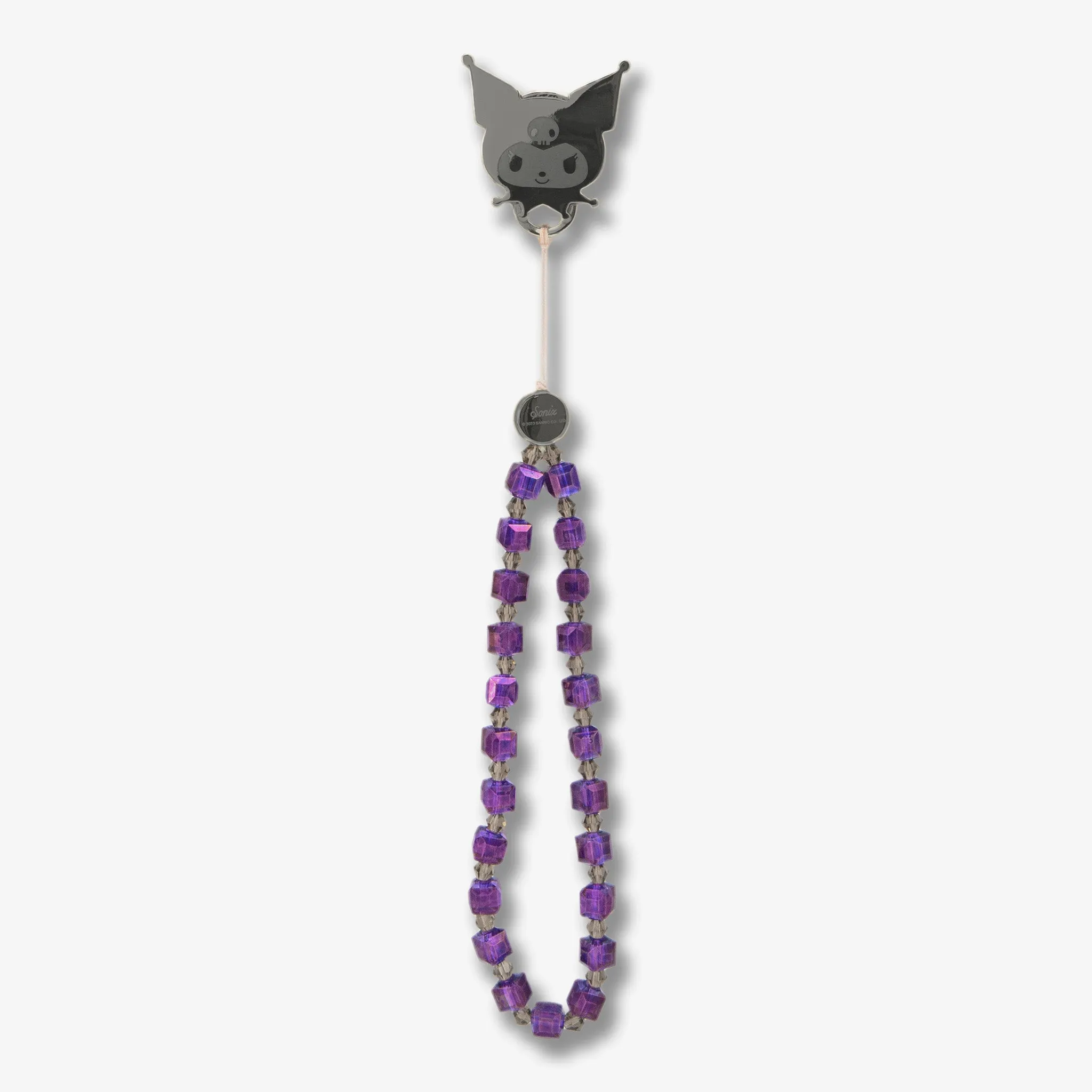 Adhesive Beaded Wristlet - Kuromi™