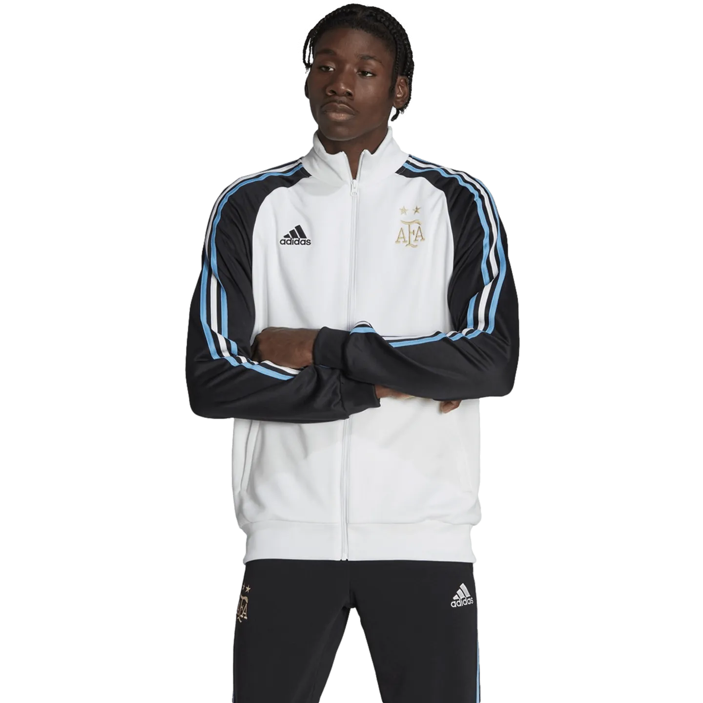 Adidas Argentina 3-Stripe Track Top