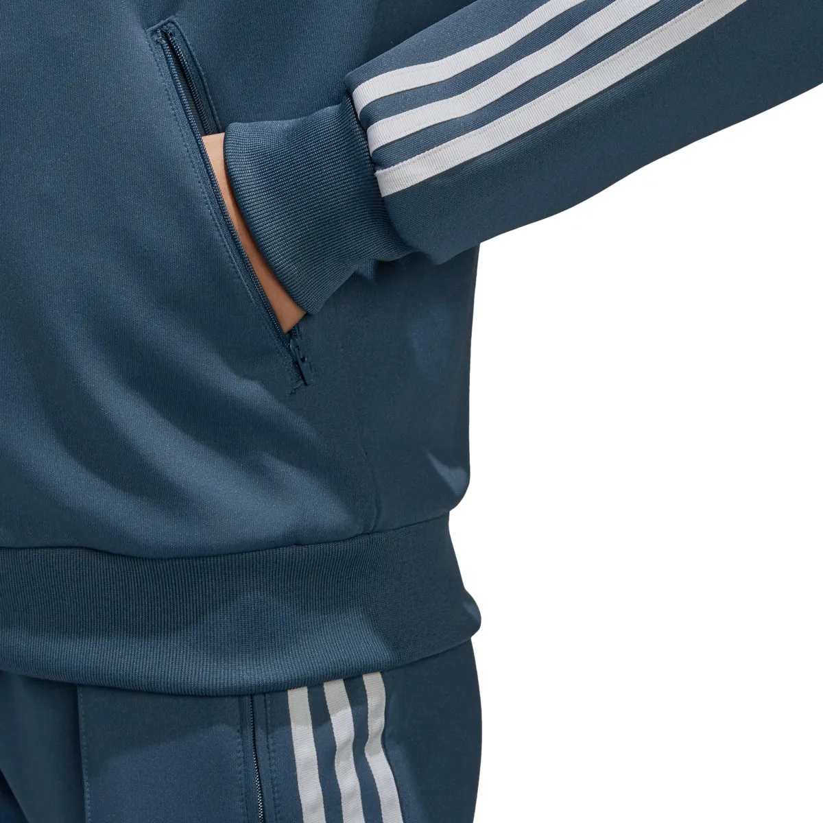 Adidas Originals Superstar Women's Track Top Dark Steeel/White