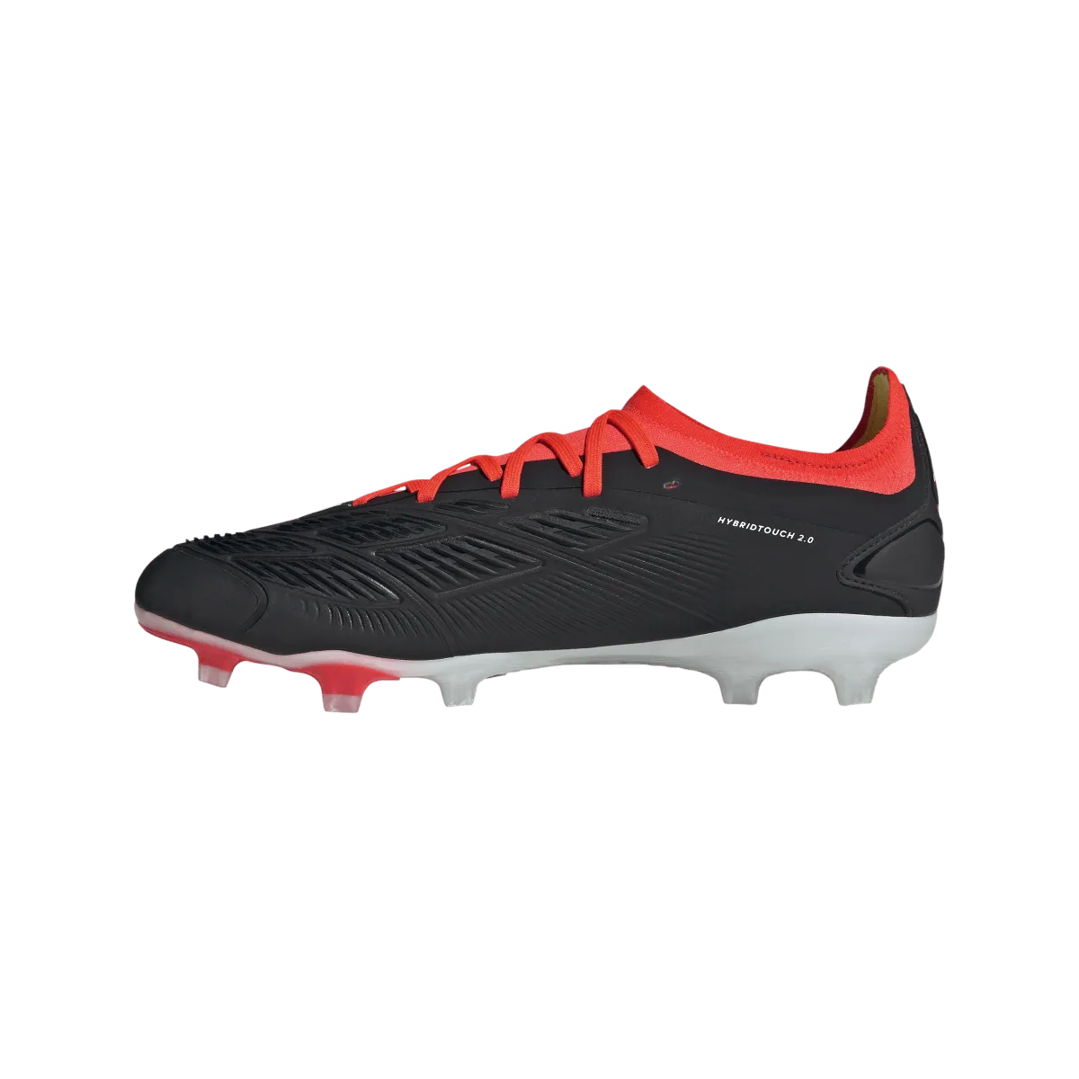 adidas Predator Pro Firm Ground Soccer Cleats IG7777 Core Black/Cloud White/Solar Red