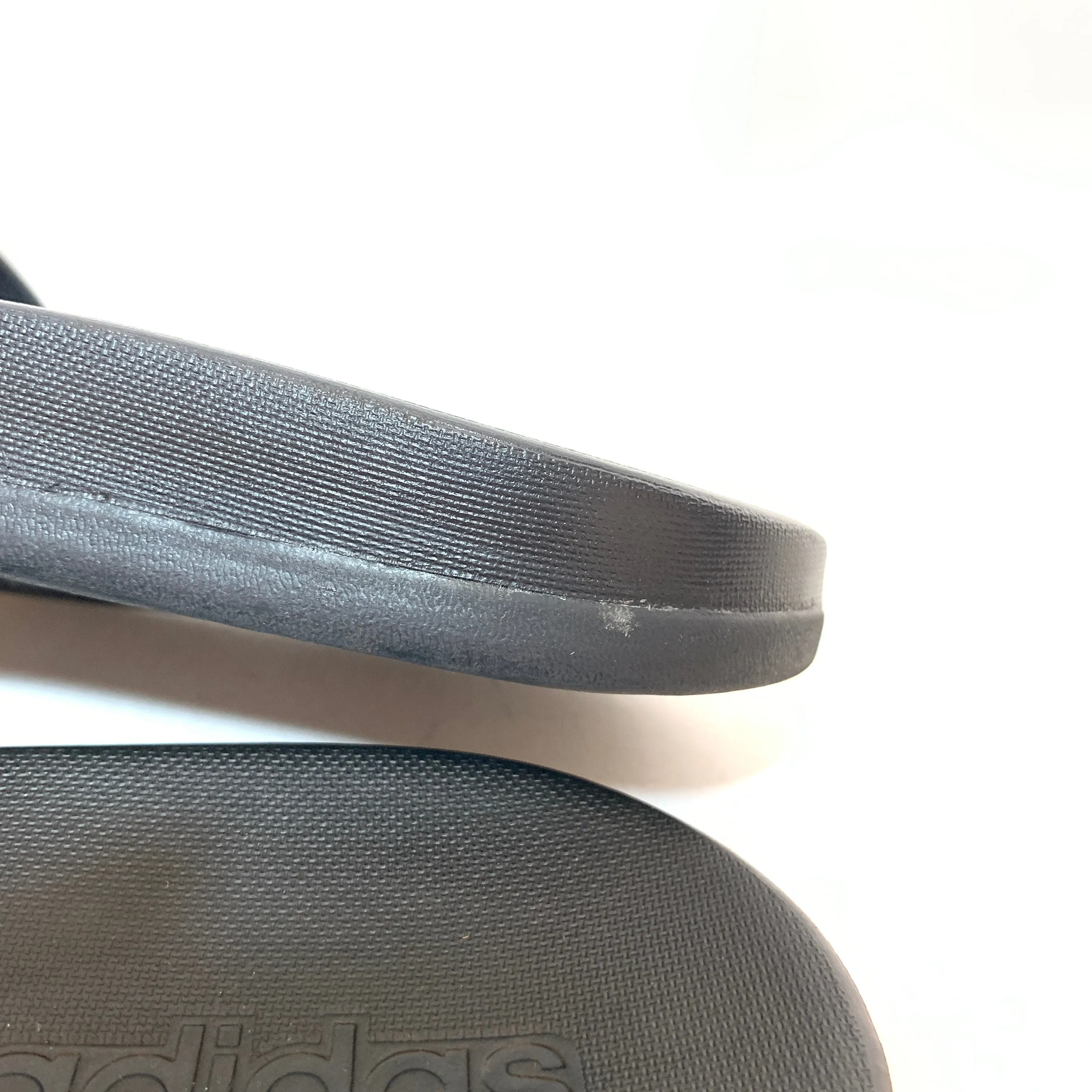 Adidas Silver 'Adilette' Comfort Slides | Brand New |