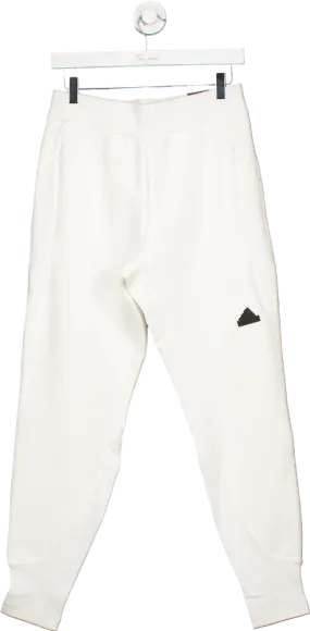 Adidas White ZNE Primeblue Track Pants UK S