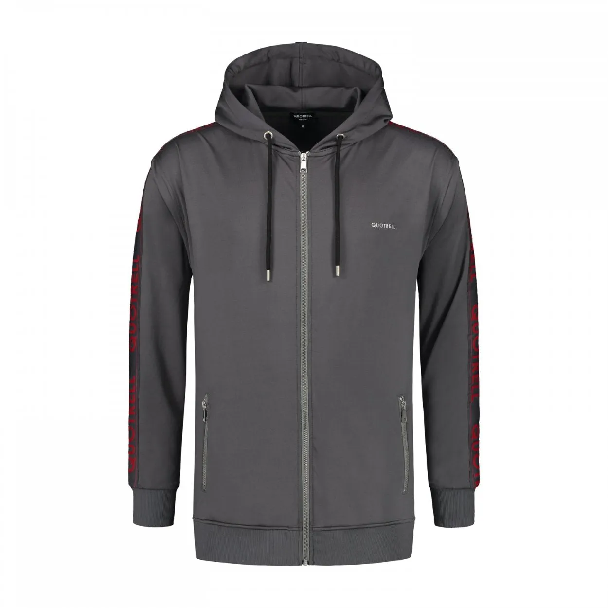 Admiral Track Top | Grey/Red