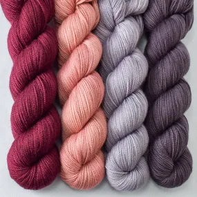 Adobe, Bloodstone, Cat Tail, Provence - Yummy 2-Ply Quartet
