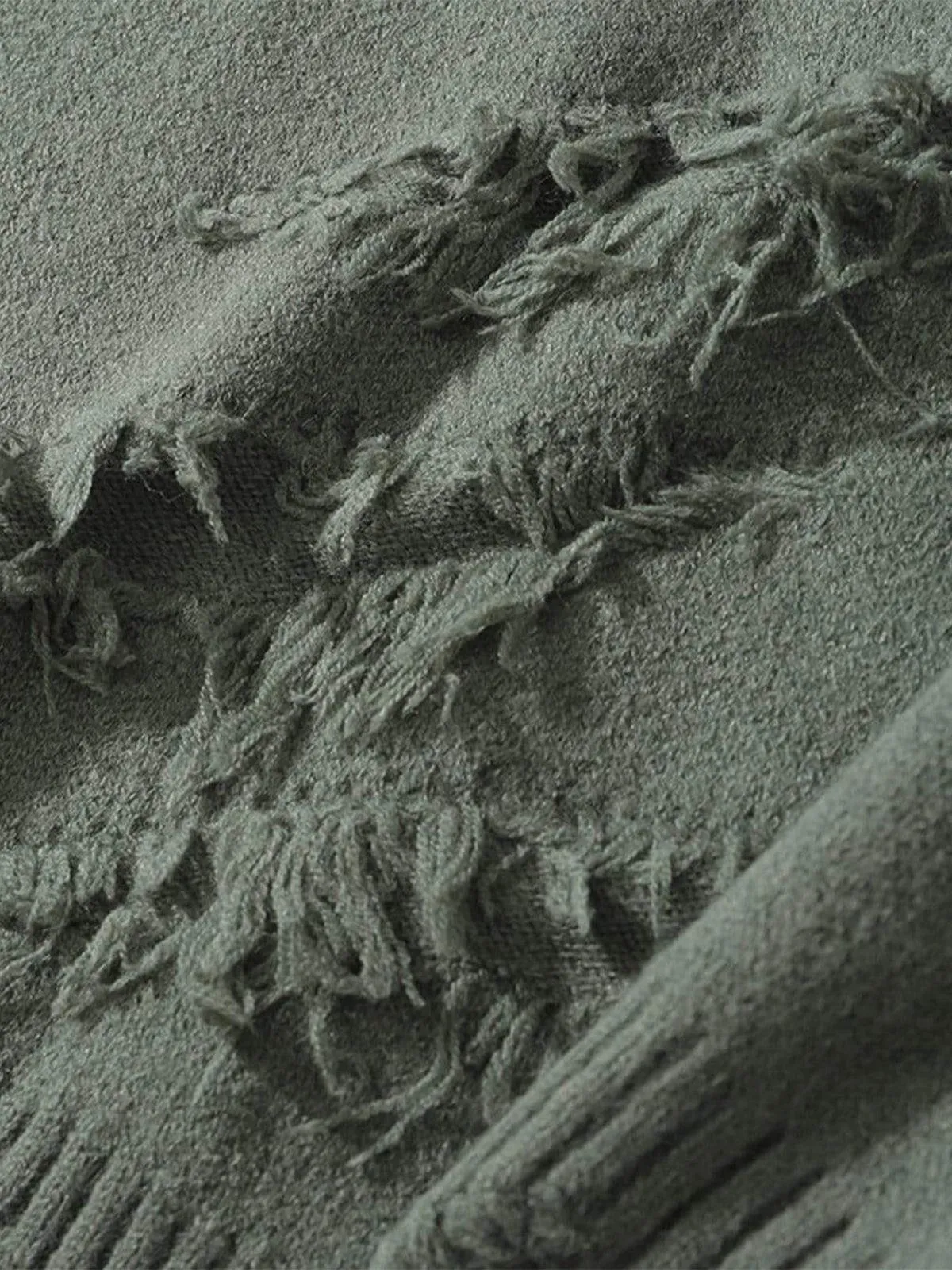 Aelfric Eden "Rwoiut" Fringed Design Sweater