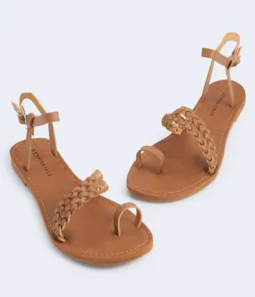 Aeropostale Braided Strap Sandal