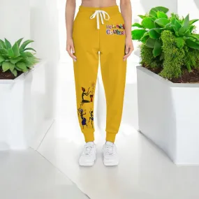 Afro Music Graphic Art Unisex Athletic Joggers, Running Sweatpants, Dance Pants