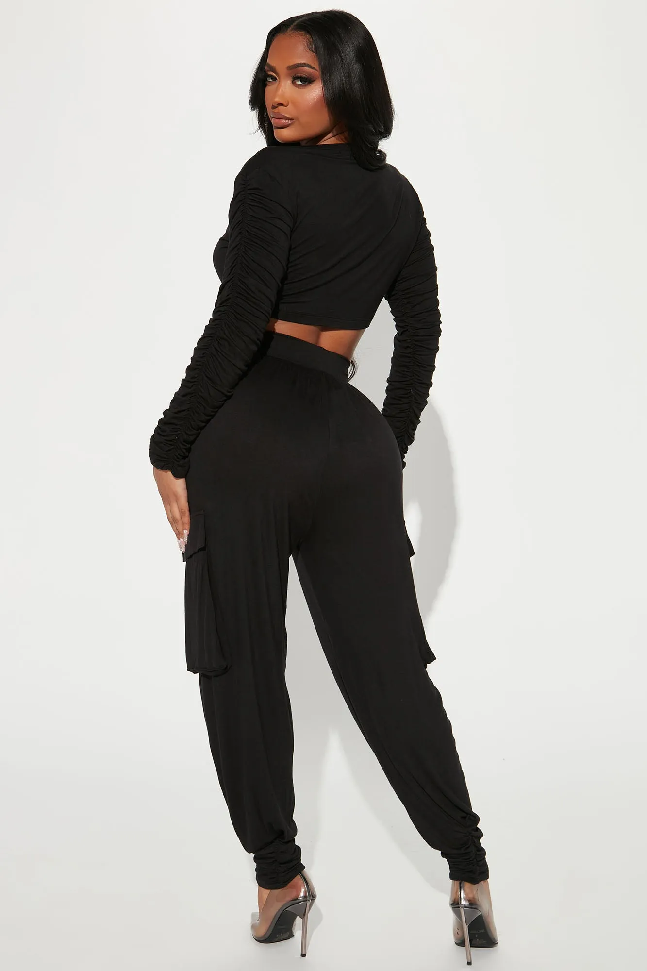 Aida Jogger Set - Black