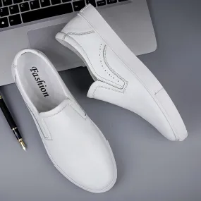 Aidase Italian Genuine Leather Men Loafers New Wedding Dress Casual Shoes Moccasins Slip On Driving Shoes High-end Formal Male Footwear