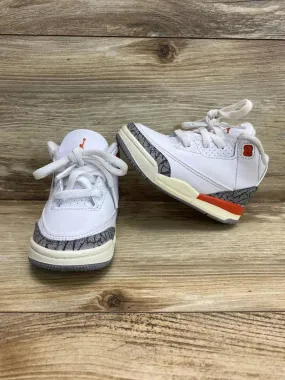 Air Jordan 3 Retro TD 'Georgia Peach' Sneakers sz 6c
