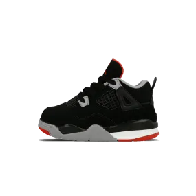 Air Jordan 4 Retro TD 'Bred' 2019