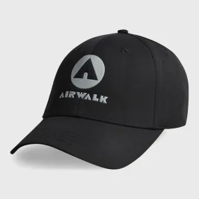 Airwalk Bold Logo Peak Cap Black