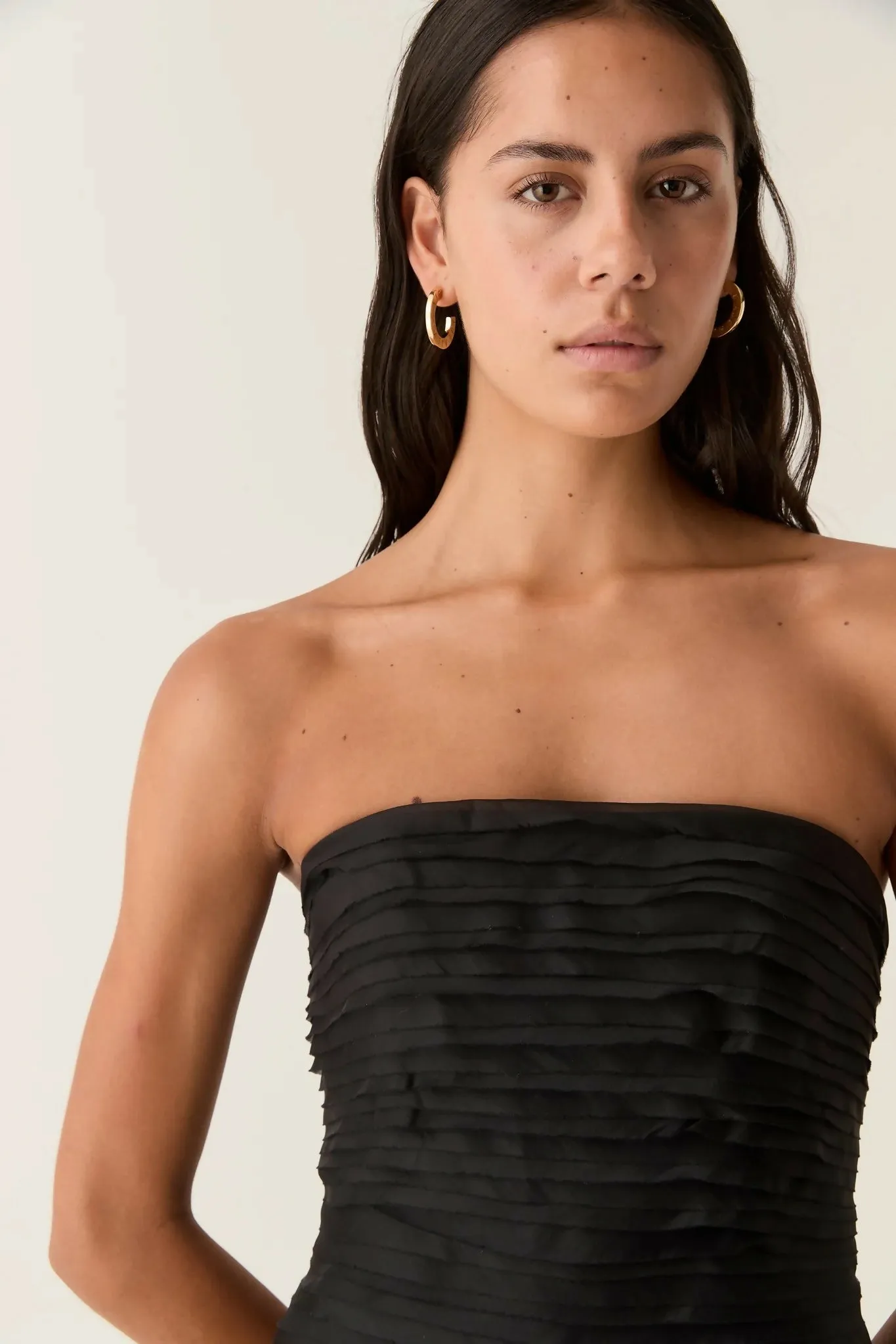 Aje Soundscape Maxi Dress in Black Size 12