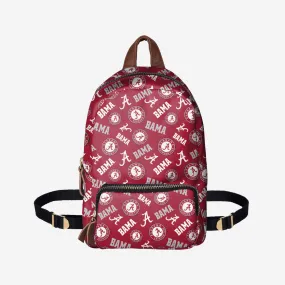 Alabama Crimson Tide Printed Collection Mini Backpack