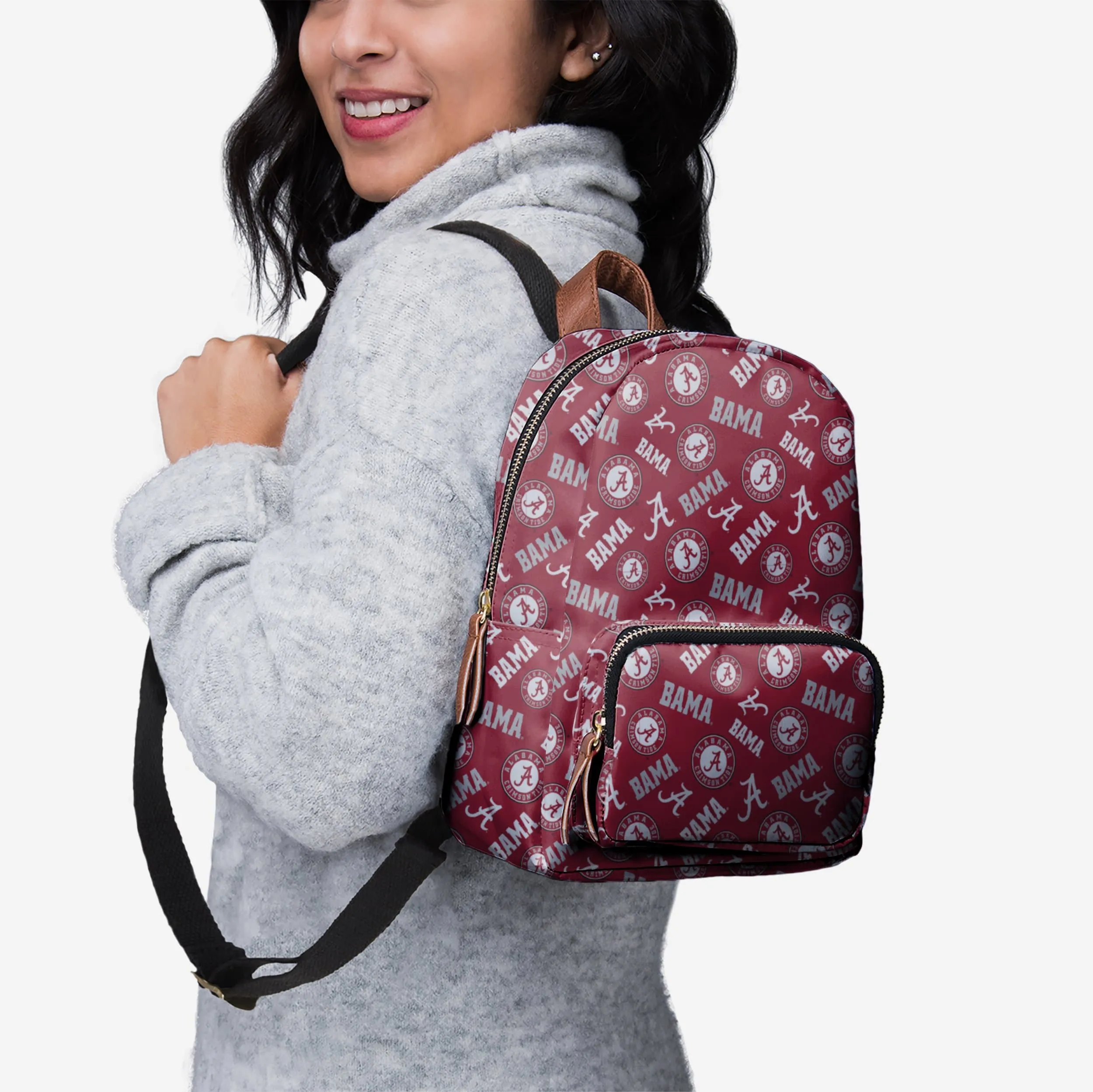 Alabama Crimson Tide Printed Collection Mini Backpack