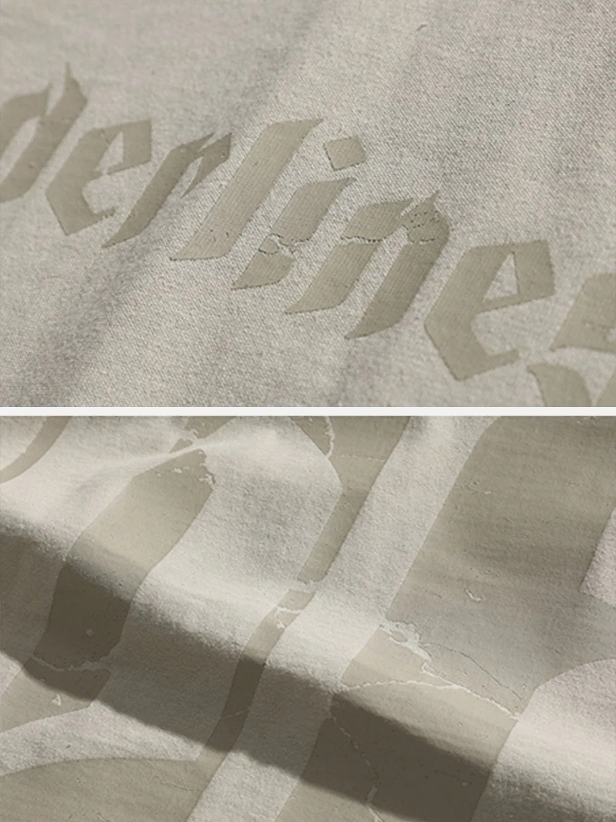 AlanBalen® - Cracked Back Letters Graphic Tee