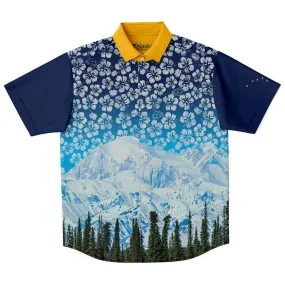 Alaska Libertarian Hawaiian Shirt - With Igloos and Porcupines