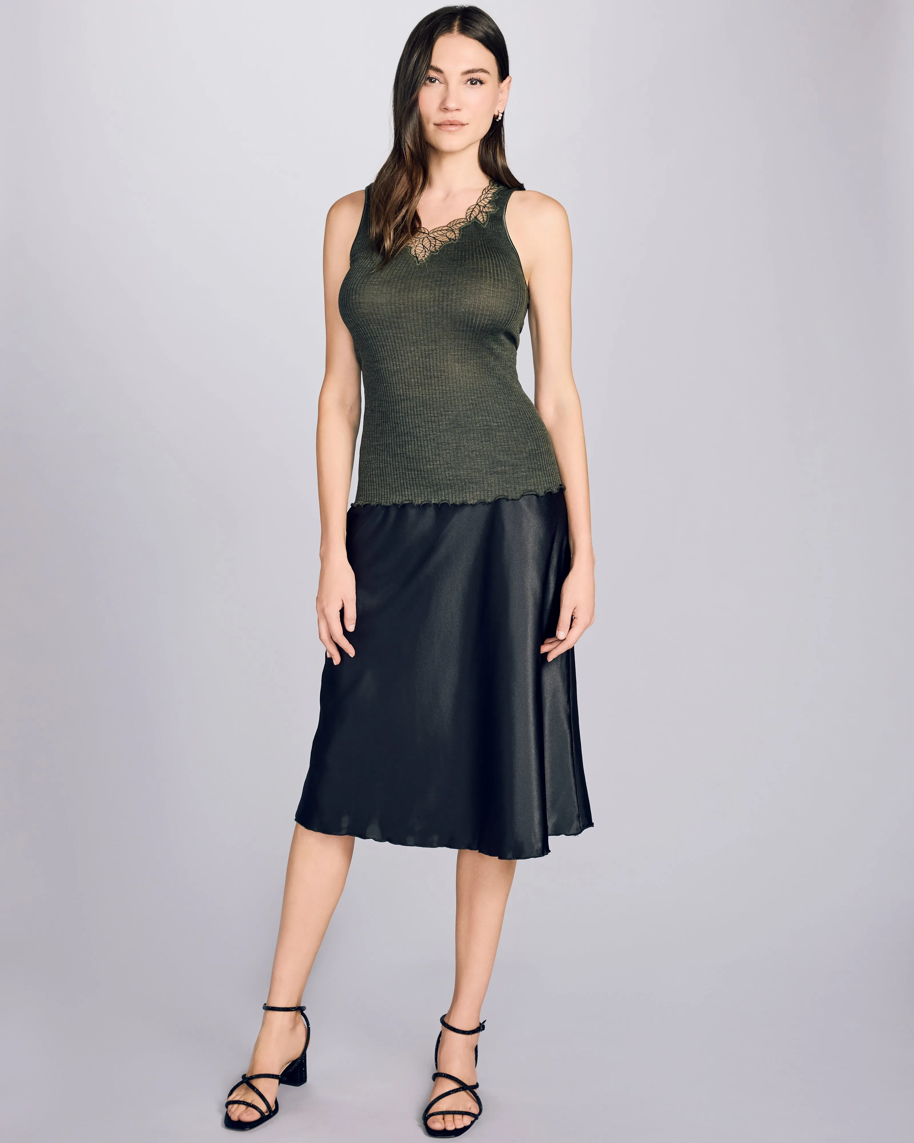 Alba Green Camisole