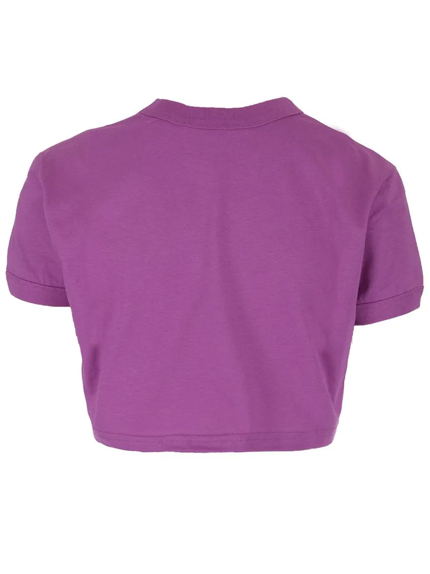 Alberta Ferretti Rainbow Week Thursday Crop Top