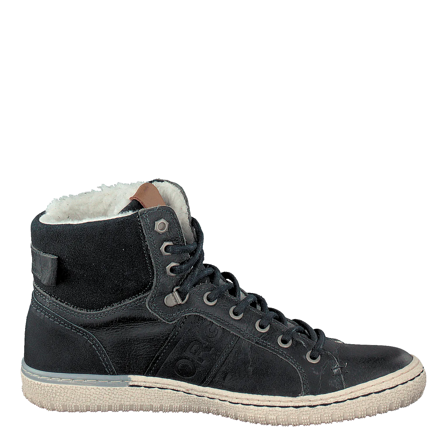 Alec Mid Fur Navy