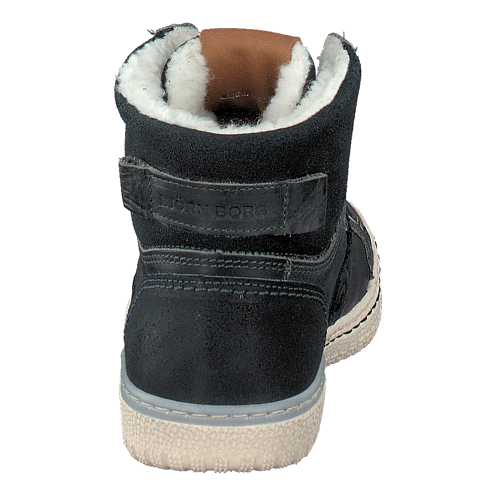 Alec Mid Fur Navy