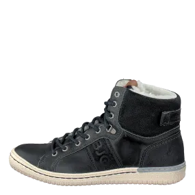 Alec Mid Fur Navy
