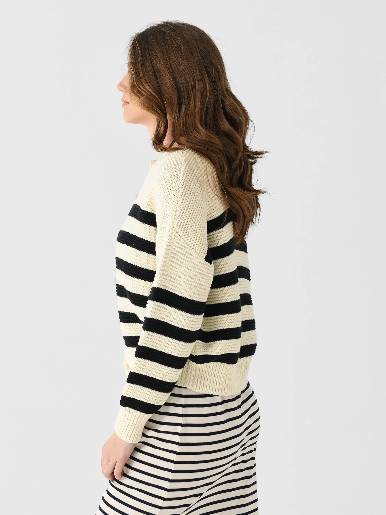 Alex Mill Women's Nico Stripe Cardigan