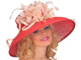 Alexandra Wide Brim Sinamay Hat