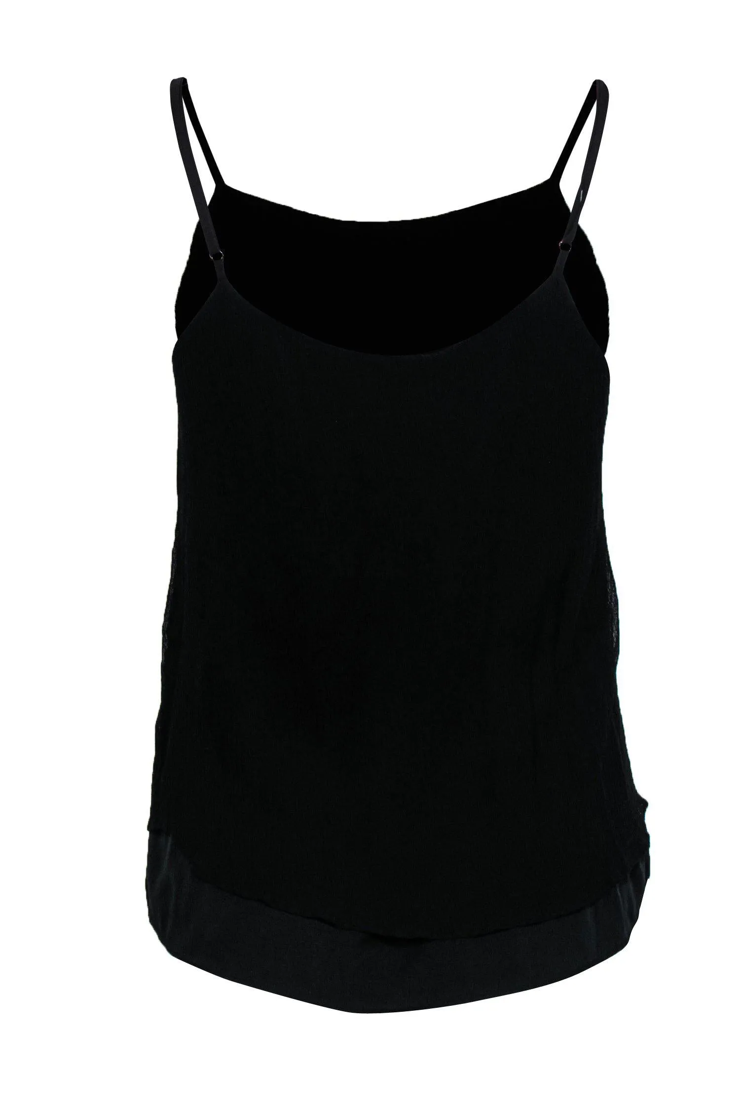 Alice & Olivia - Black Crinkled Textured Camisole Sz XS
