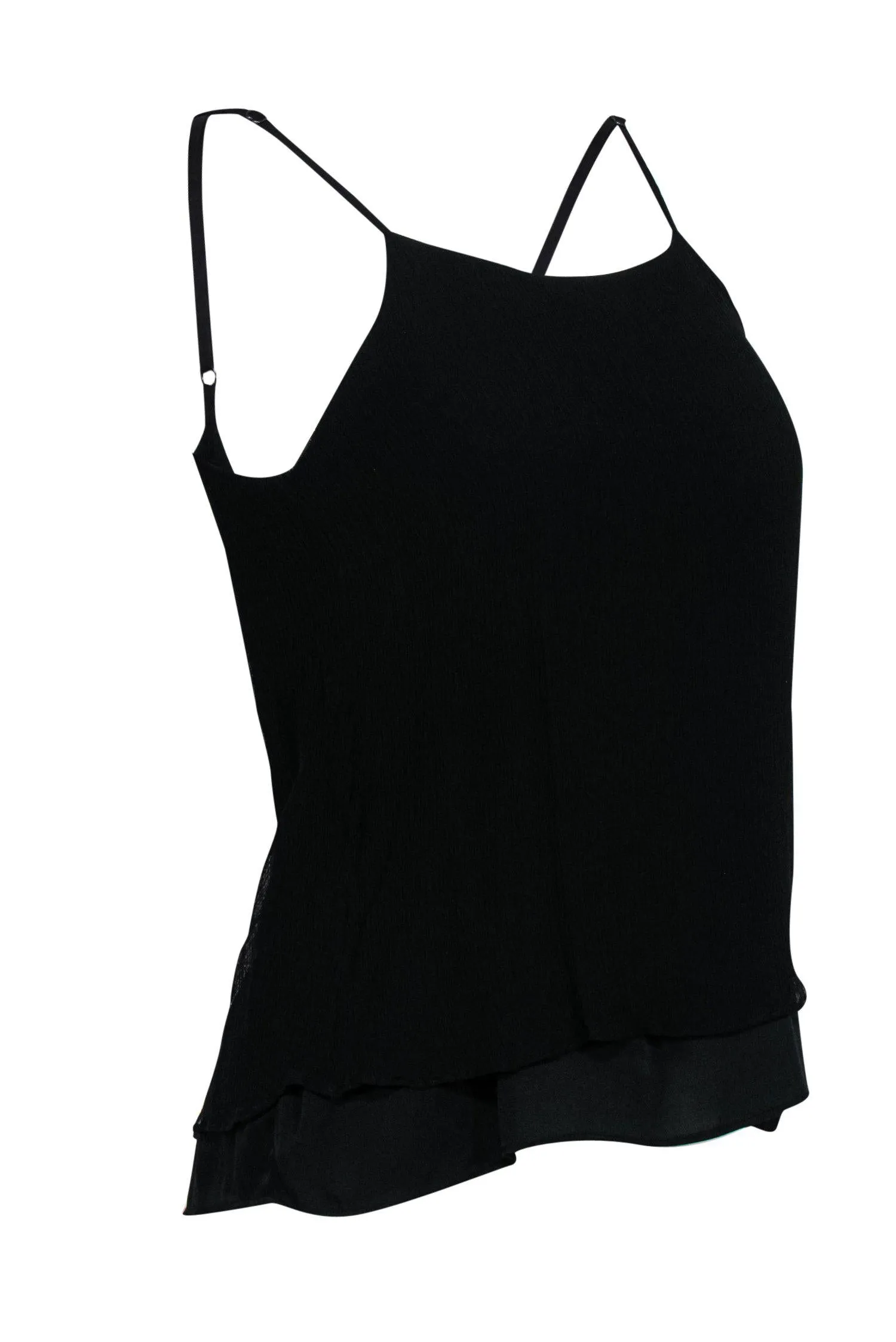 Alice & Olivia - Black Crinkled Textured Camisole Sz XS