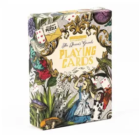 Alice in Wonderland Queen's Guards Playing Cards
