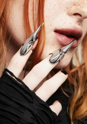 Alma Adjustable Nail Ring Set