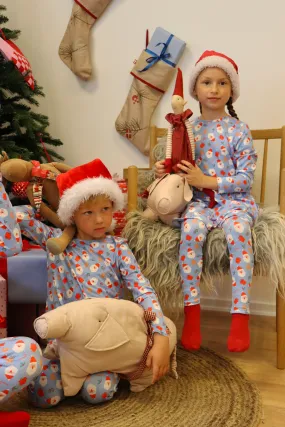 ALMA-LEGGINGS (KIDS) - SANTA SKYBLUE