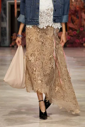 Almond Nomad Lace Skirt