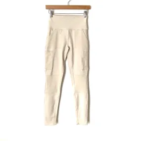 Alo Yoga Bone High Waisted Cargo Leggings- Size S (Inseam 28”)