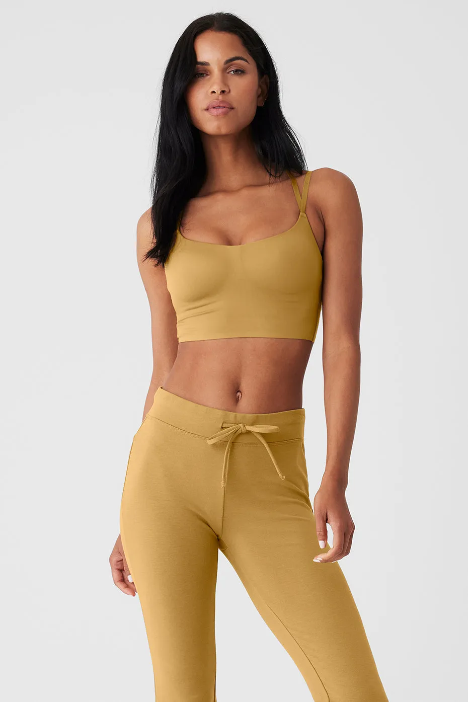 Alosoft Molded Fantasy Bra - Golden Olive Branch