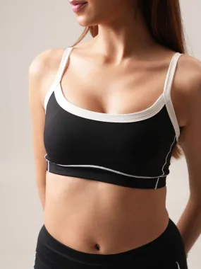 Alpha Bra in Basic Black
