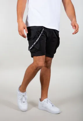 ALPHA INDUSTRIES Utility Shorts Herren schwarz