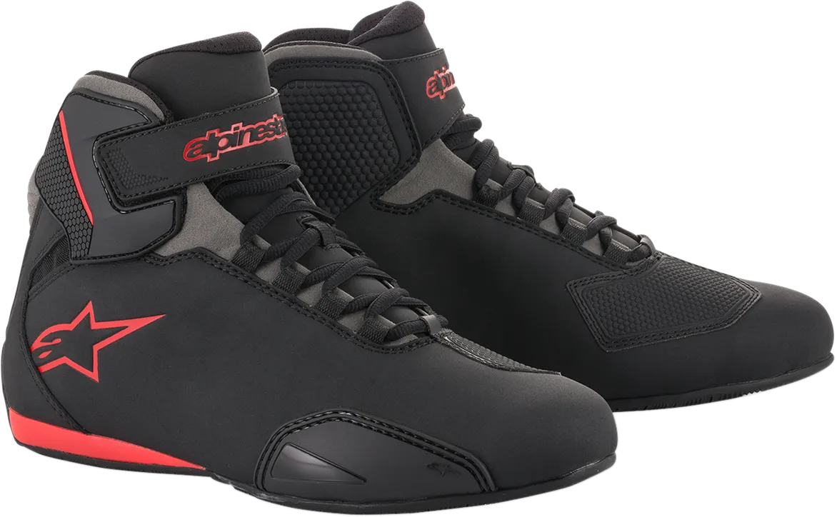 ALPINESTARS Sektor Shoes - Black/Gray/Red - US 12 251551813112