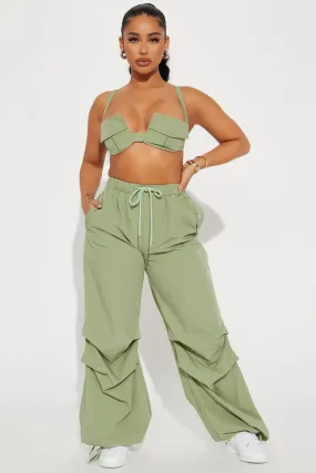 Always Exploring Pant Set - Sage