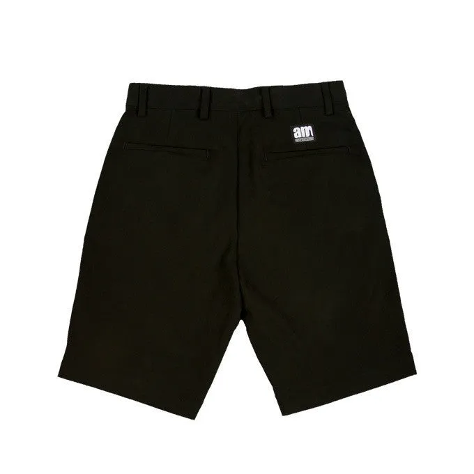 AM Aftermidnight NYC 100% Cotton Chino Shorts Black