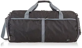 Amazonbasics Packable Travel Duffel, 23-Inch, Black