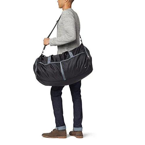 Amazonbasics Packable Travel Duffel, 27-Inch, Black