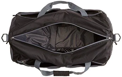 Amazonbasics Packable Travel Duffel, 27-Inch, Black