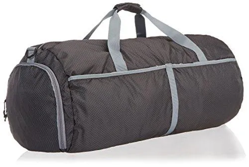 Amazonbasics Packable Travel Duffel, 27-Inch, Black