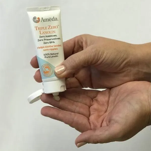 Ameda Triple Zero Lanolin Nursing Cream, 35g/1.2oz