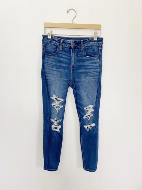 American Eagle High Rise Jeggings Next Level Stretch 10