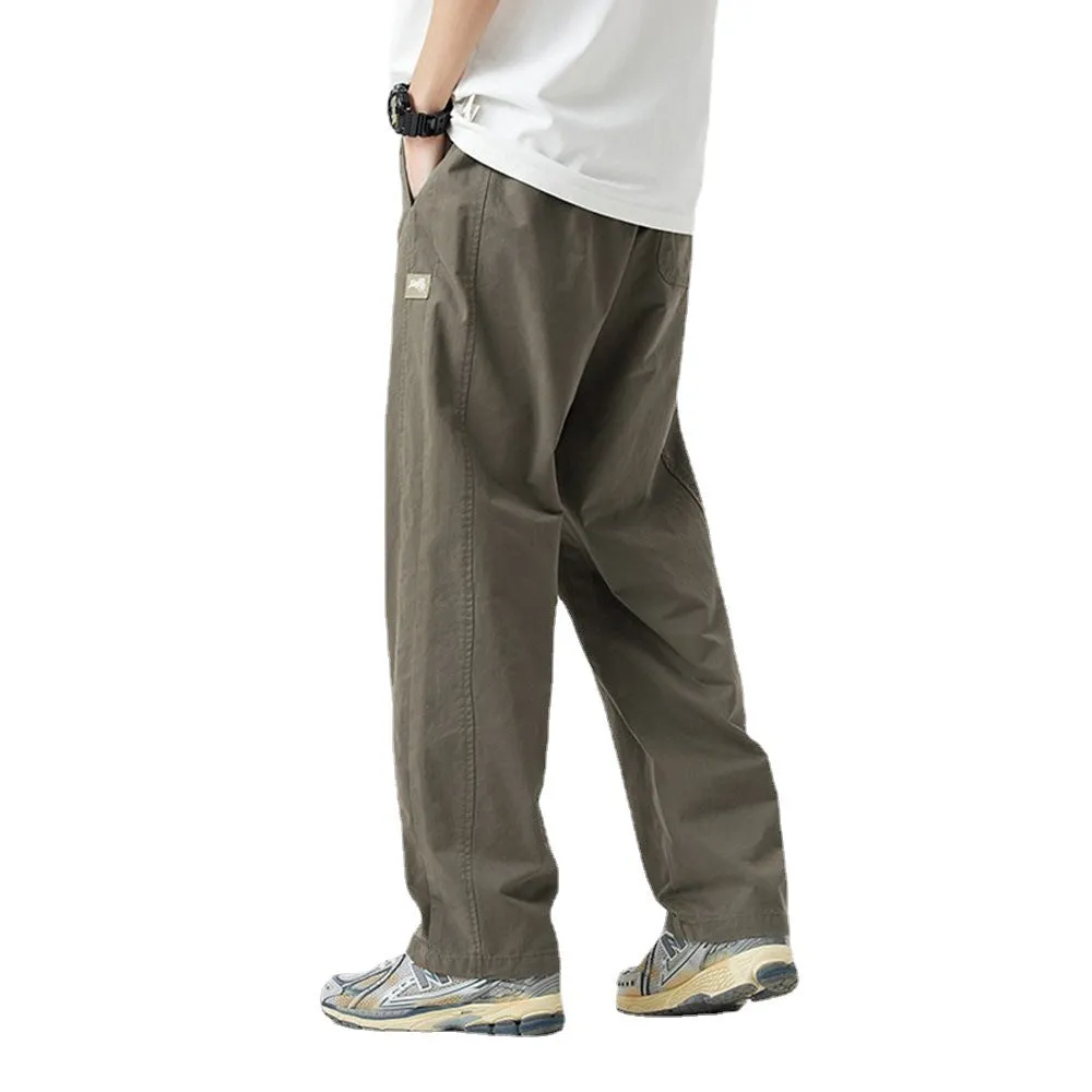 American High Street Summer Thin Pure Cotton Casual Pants