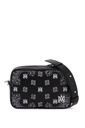 Amiri 'Bandana Embroidered Camera Bag With Men
